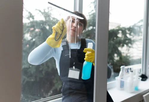 Nettoyage de vitres intérieures et extérieures à Paray-Douaville
